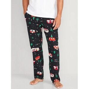 Old Navy Men's‎ Matching Fam Flannel PJ Pants - Holiday RV Camping - M
